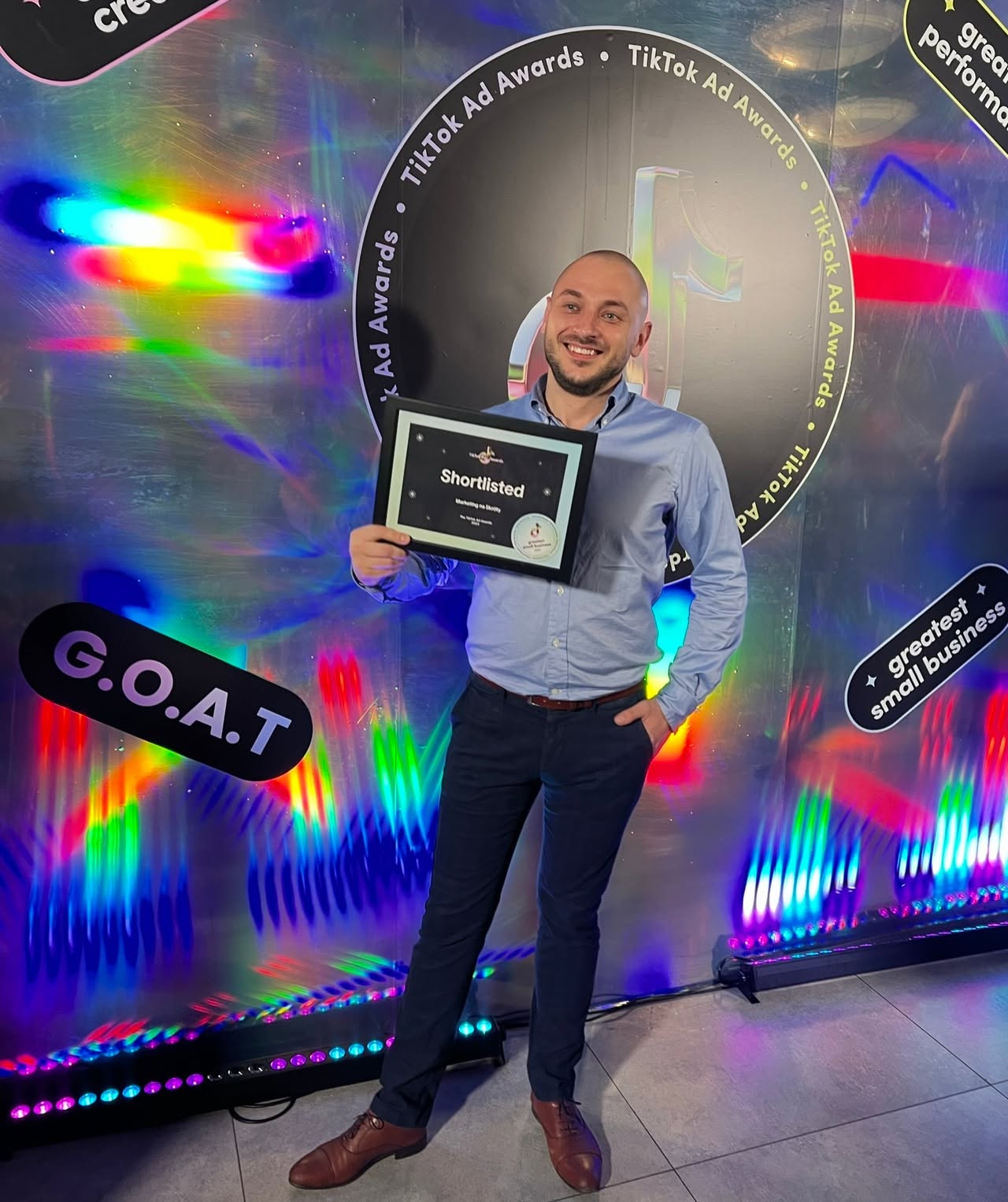 TikTok Ad Awards - Shortlist - TikTok for Business · kategoria Greatest Small Business