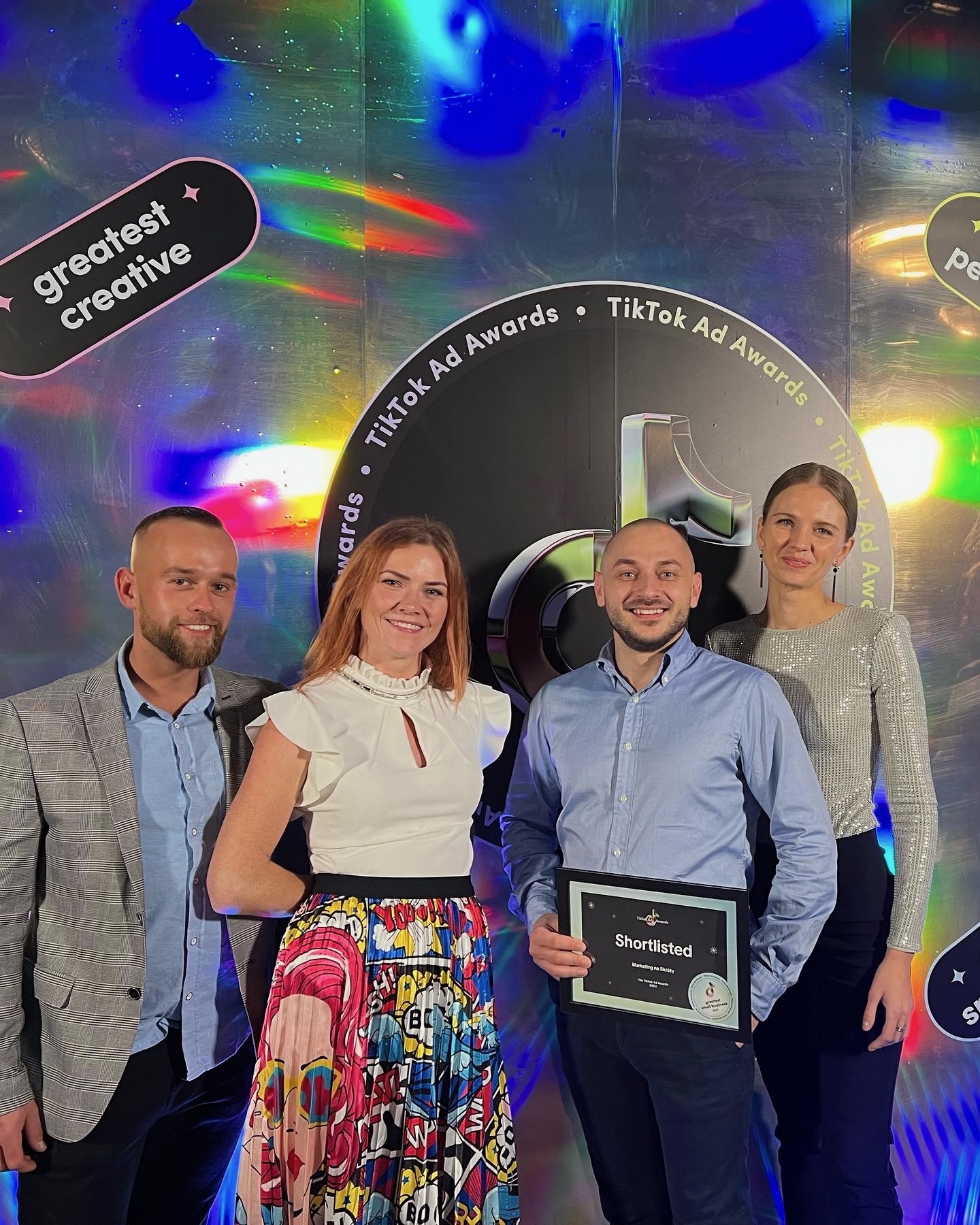 TikTok Ad Awards - gala oficjalna - TikTok for Business Polska